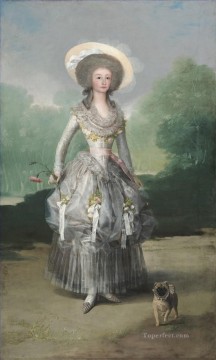 Marquesa Mariana de Pontejos Francisco de Goya Pinturas al óleo